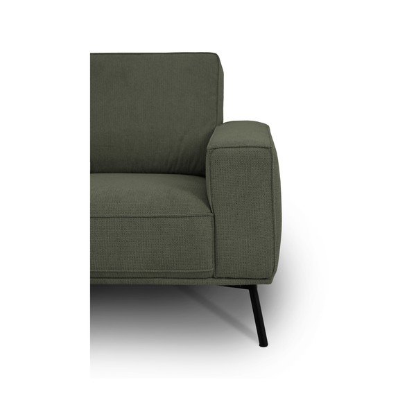 Ciemnozielony narożnik z tkaniny szenilowej (lewostronny/w kształcie litery L) Amsterdam – Scandic-image-4