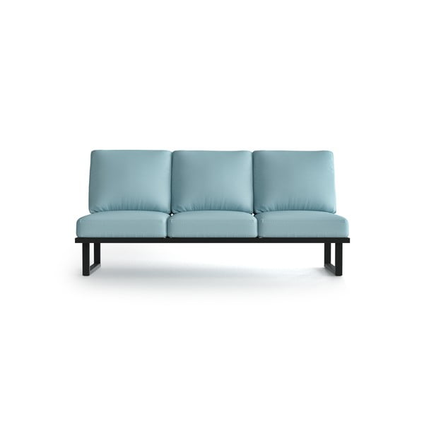 Jasnoniebieska 3-osobowa sofa ogrodowa Marie Claire Home Angie