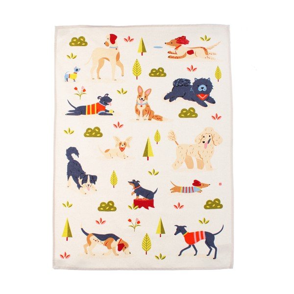 Bawełniana ścierka 70x50 cm Dog Park – Rex London