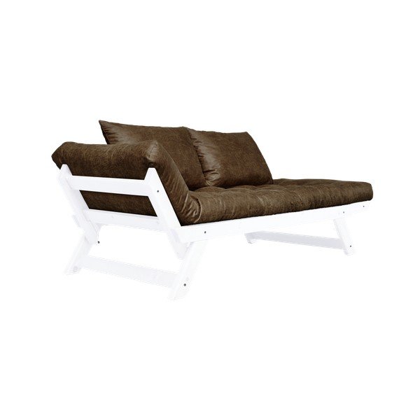 Sofa rozkładana Karup Bebop White/Mocca-image-3