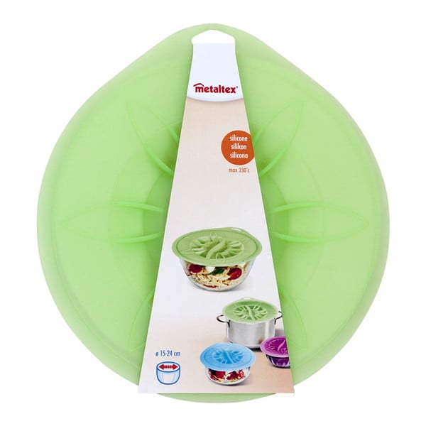 Uniwersalne silikonowe wieczko Metaltex, ø 25 cm-image-4