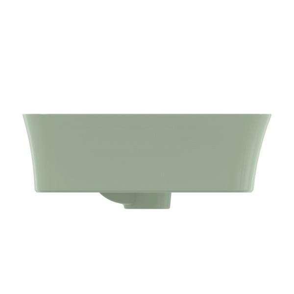Zielona ceramiczna umywalka 55x38 cm Ipalyss – Ideal Standard-image-4