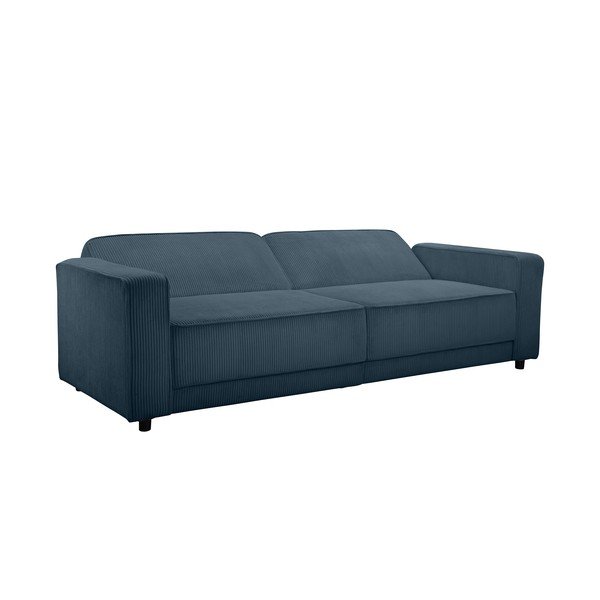 Morska sztruksowa sofa 225 cm Allie – Støraa-image-2