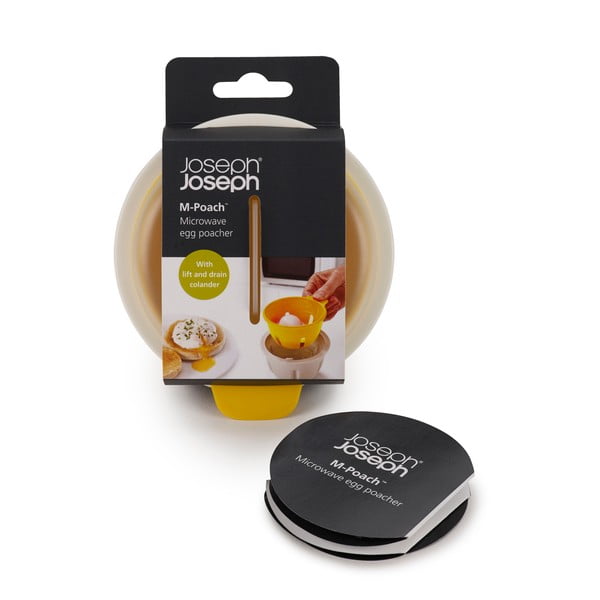 Żółte naczynie do jajek w koszulkach Joseph Joseph M-Poach-image-2