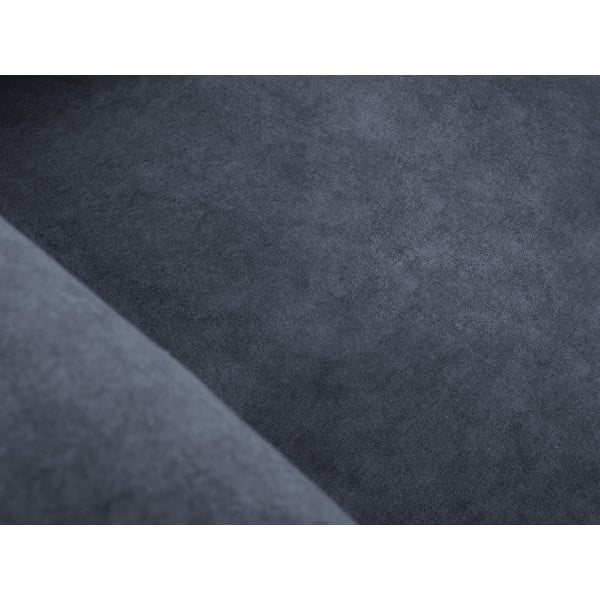 Ciemnoniebieski aksamitny narożnik Erin – Micadoni Home-image-1