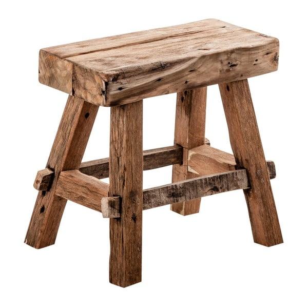 Drewniany stołek VICAL HOME Tiesra