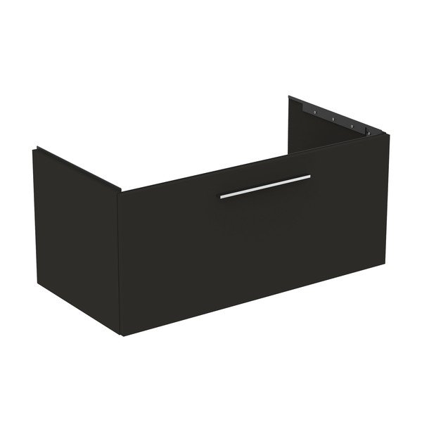 Antracytowa wisząca szafka pod umywalkę 100x44 cm i.Life B – Ideal Standard-image-2