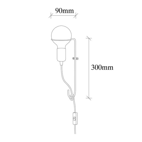 Metalowy kinkiet w kolorze złota Opviq lights Rodopi-image-3