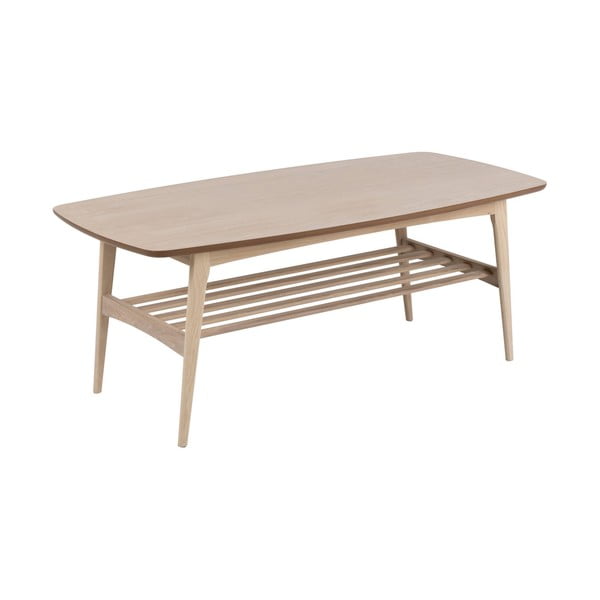 Stolik z konstrukcją z drewna dębowego Actona Woodstock, 120x60 cm-image-2
