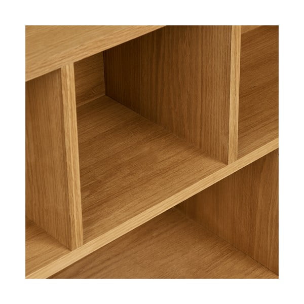 Regał w dekorze dębu w naturalnym kolorze 30x104,5x112 cm Oshawa – House Nordic-image-4
