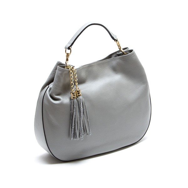 Torebka skórzana Isabella Rhea 1118 Grigio-image-3