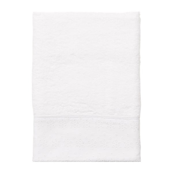 Biały ręcznik Clayre & Eef Aveline, 100 x 50 cm