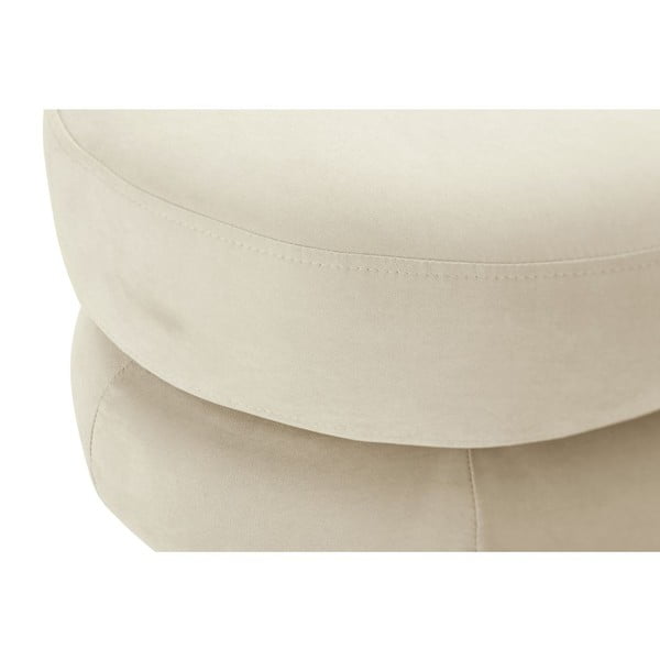 Kremowy taboret Scandi by Stella Cadente Maison Supernova-image-3