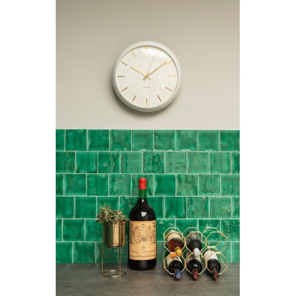 Metalowy składany stojak na wino w kolorze złota PT LIVING Honeycomb-image-1