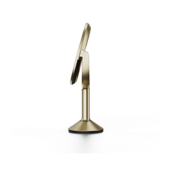 Lustro z oświetleniem/powiększające (powiększenie 5x/powiększenie 10x) kosmetyczne ø 20 cm Trio – simplehuman-image-4