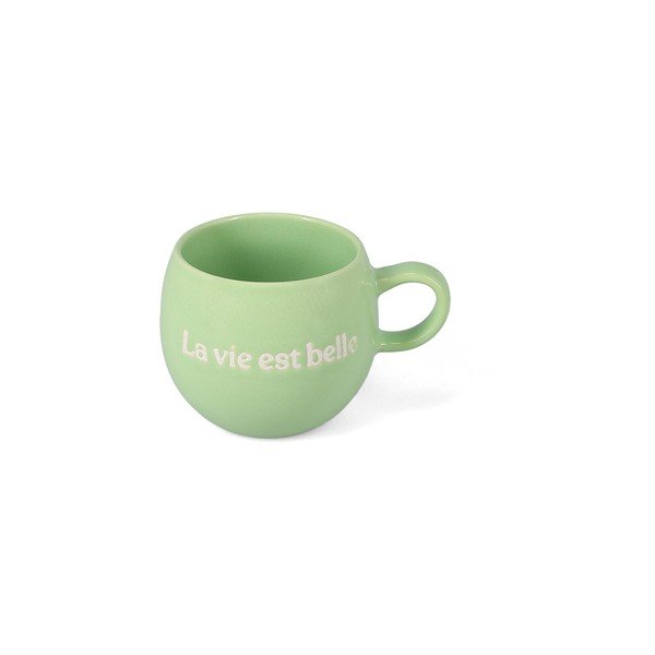 Zielony kamionkowy kubek 420 ml Muggies – Salt&Pepper-image-4