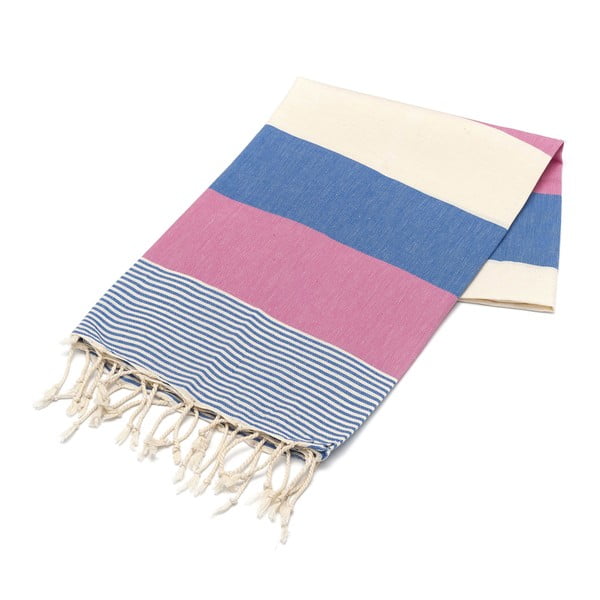 Ręcznik hammam American Fouta Pink, 100x180 cm
