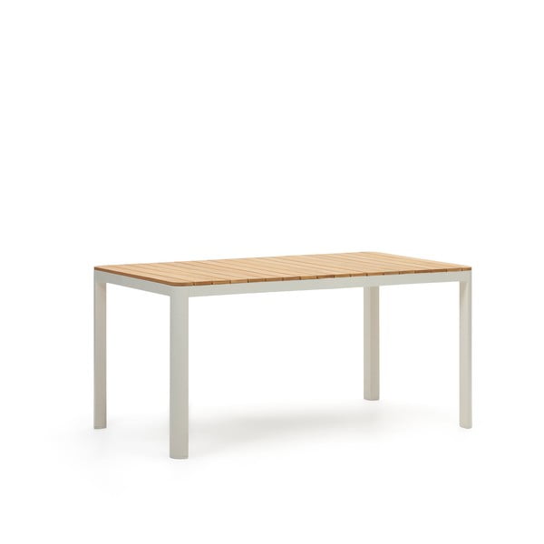 Aluminiowy stół ogrodowy 90x163 cm Bona – Kave Home-image-2