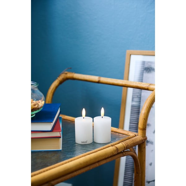 Świeczki LED zestaw 2 szt. (wysokość 6,5 cm) Sille Exclusive Mini – Sirius-image-1