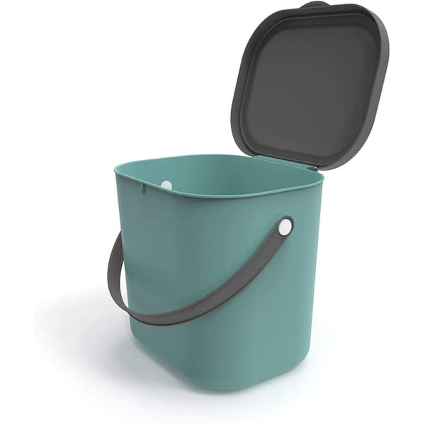Zielony pojemnik na odpadki organiczne 6 l Albula – Rotho-image-2
