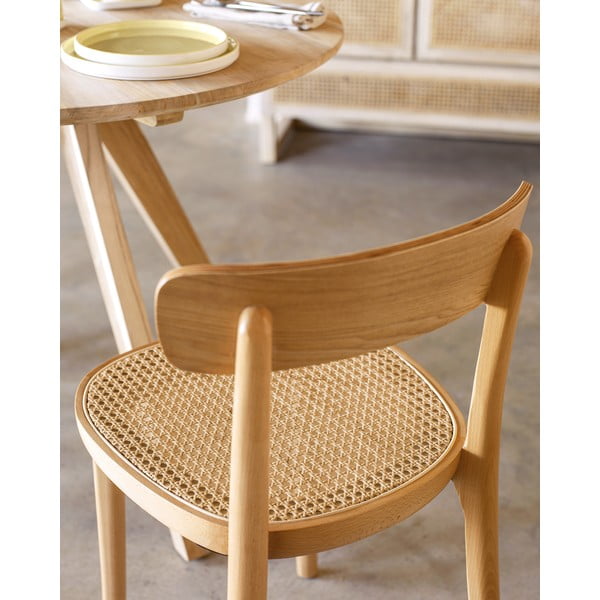 Krzesło do jadalni z drewna bukowego Kave Home Romane-image-3