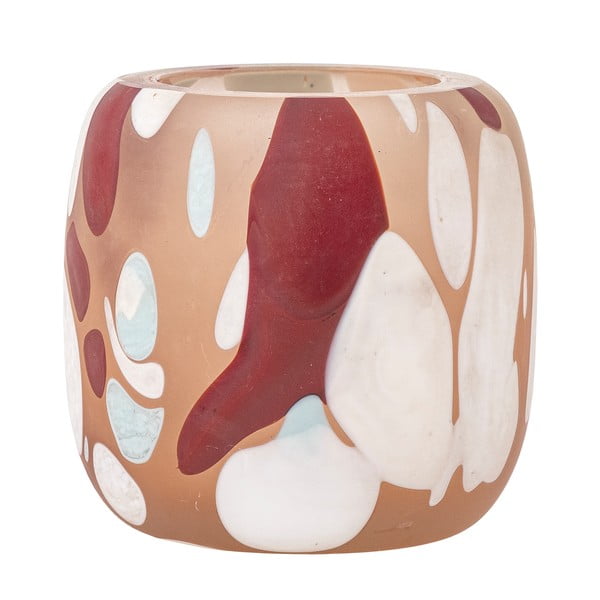 Szklany świecznik na świeczkę typu tealight Karan – Bloomingville