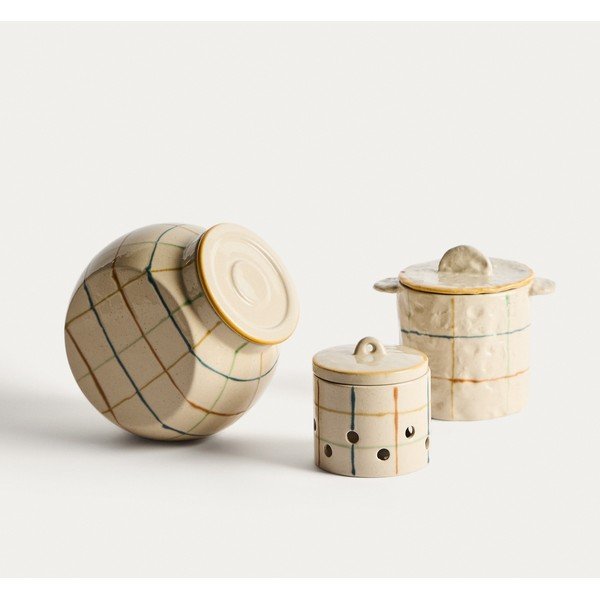 Pojemnik na cebulę i czosnek ceramiczny Belor – Kave Home-image-1