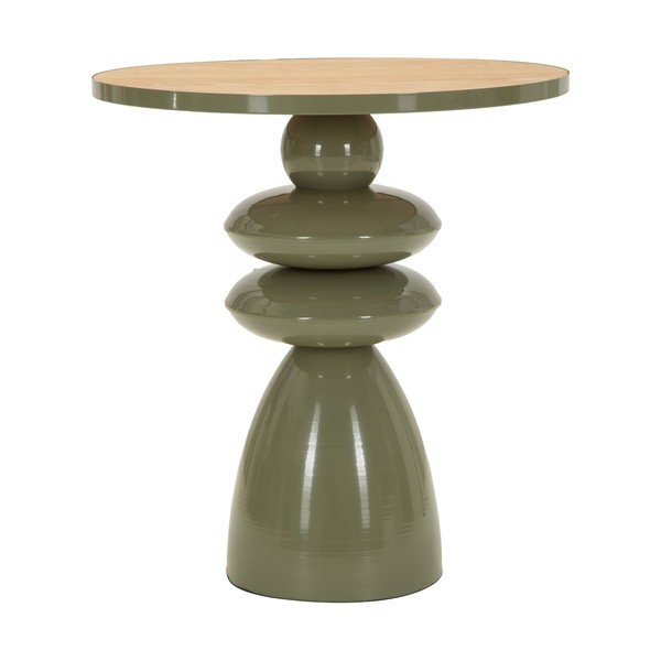 Metalowy okrągły stolik ø 45,5 cm Metal Console – Mauro Ferretti