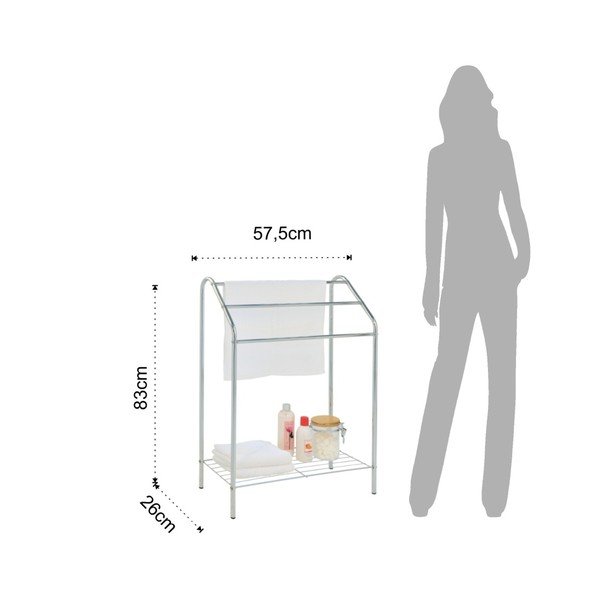 Stojak na ręczniki z półką Tomasucii Air-image-2