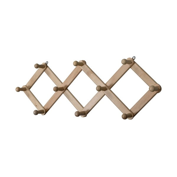 Wieszak ścienny z litego drewna brzozowego Levin – WOOOD-image-2