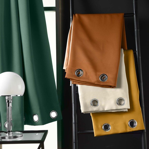 Kremowa zasłona zaciemniająca 135x240 cm Occult – douceur d'intérieur-image-3