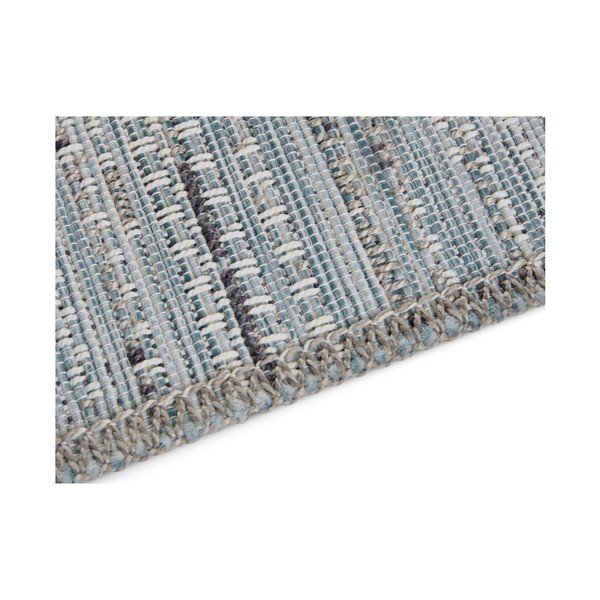 Antracytowo-niebieski dywan odpowiedni na zewnątrz Elle Decoration Curious Laval, 77x150 cm-image-3