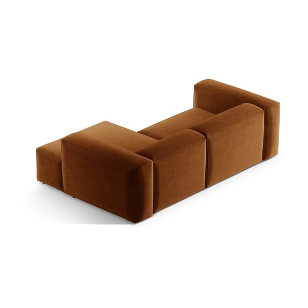 Ceglasty narożnik (prawostronny/z szezlongiem) Bergamo – Cosmopolitan Design-image-4