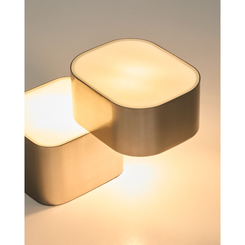 Szara metalowa lampa stołowa (wysokość 23 cm) Tandan – Kave Home (zdjęcie 7)