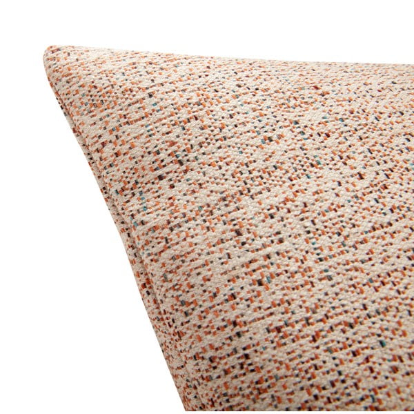 Pomarańczowo-biała poduszka Hübsch Autumn, 60x60 cm-image-2