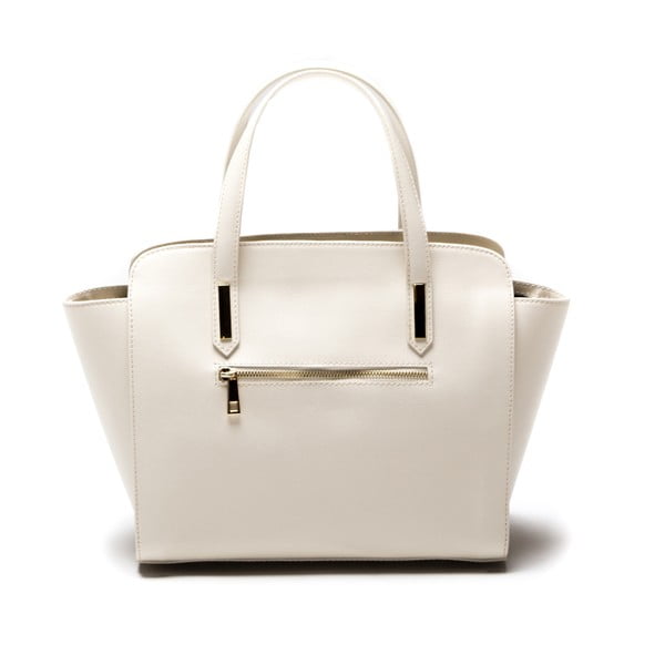 Skórzana torebka Luisa Vanini 421 Beige-image-1