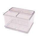 Plastikowe organizery łazienkowe zestaw 4 szt. – Casa De Engel