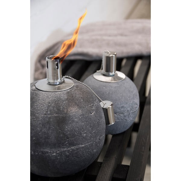 Betonowa lampa olejna (wysokość 20 cm) – Esschert Design-image-3