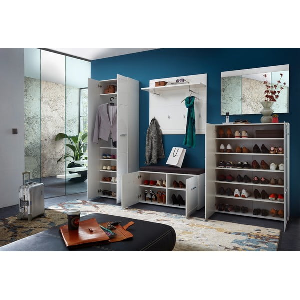 Biała szafa 59x197 cm Adana – Germania-image-4