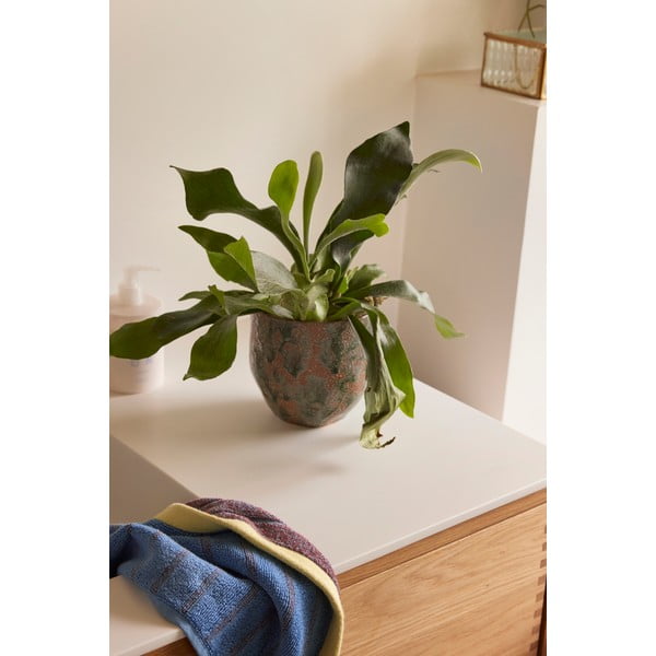 Ceramiczne ręcznie wykonane osłonki na doniczki zestaw 2 szt. ø 15 cm Normu – Hübsch-image-3