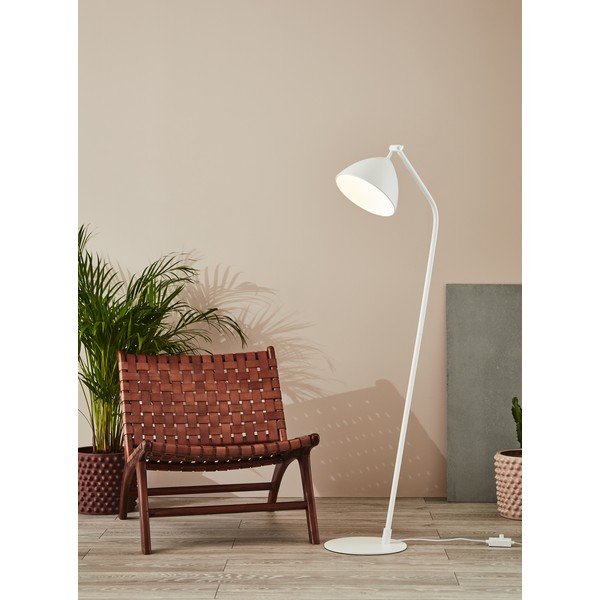 Biała lampa stojąca Markslöjd Dagmar Uno Floor White, wys. 1,45 m-image-1