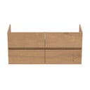 Wisząca szafka pod umywalkę w dekorze dębu 120x55 cm Eurovit+ – Ideal Standard