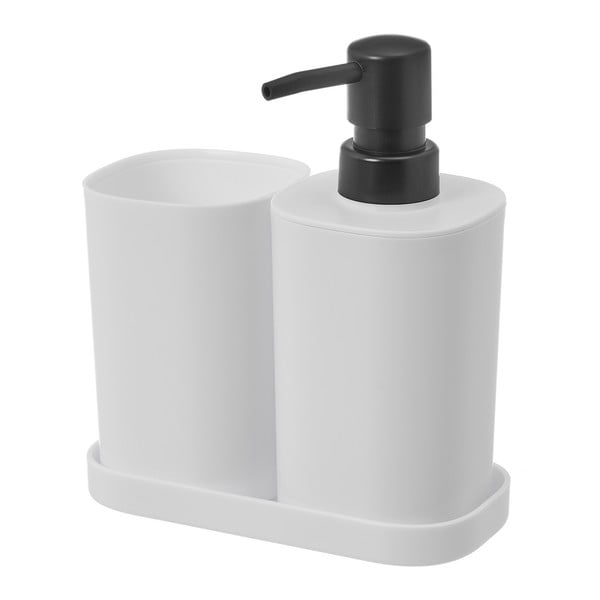 Biały zestaw akcesoriów łazienkowych – Casa Selección