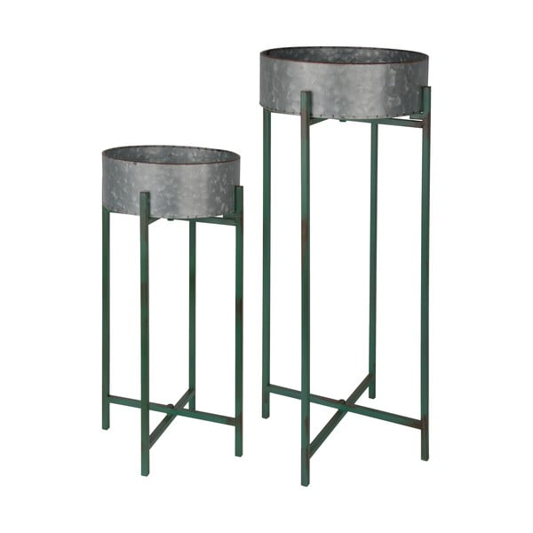 Zestaw 2 kwietników Esschert Design Cermesso