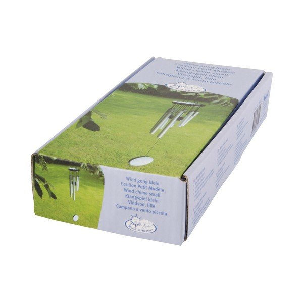 Dzwonki wietrzne w srebrnym kolorze Esschert Design, wys. 56,5 cm-image-2