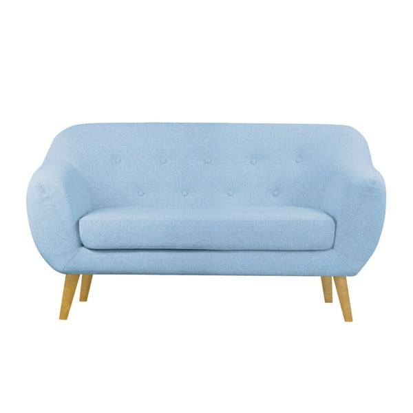 Niebieska sofa 2-osobowa Helga Interiors Oslo
