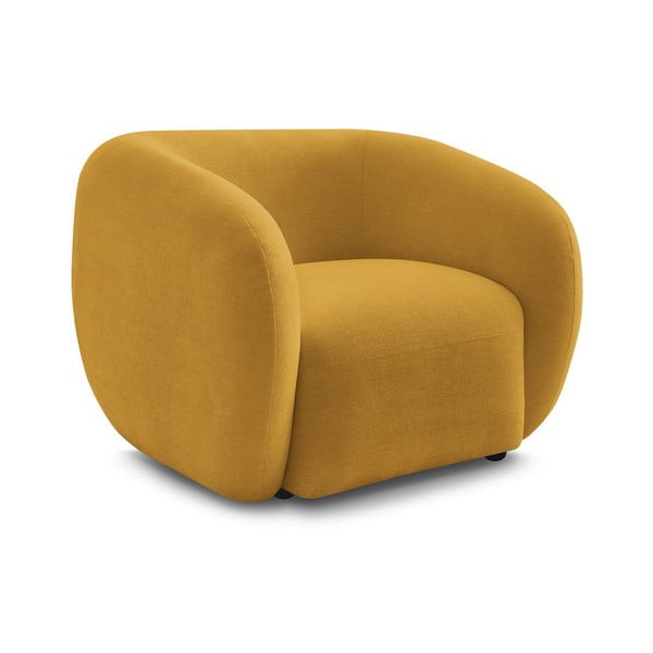 Żółty fotel Celine – Bobochic Paris