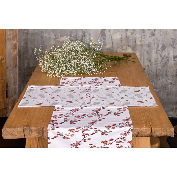 Bawełniany bieżnik 40x140 cm Snowbound – Butter Kings-image-1