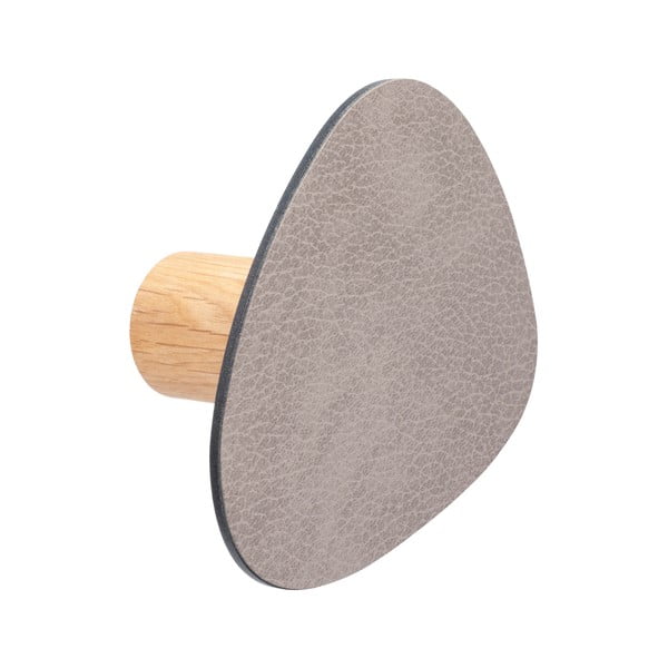 Szary ścienny stalowy haczyk Dot L Bull – LIND DNA