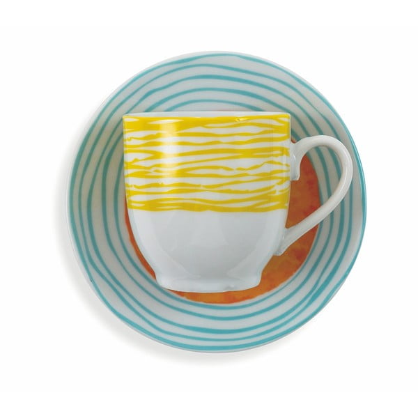 Porcelanowe filiżanki na espresso zestaw 12 szt. 0.08 l Marea – VDE Tivoli 1996-image-3